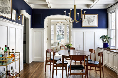 Example of a transitional dining room design in DC Metro