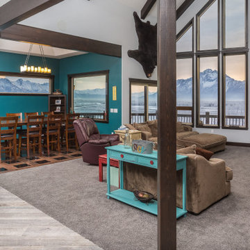Bluff Home Designed to Maximize Mountain Views