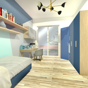 Progetto per cameretta su misura