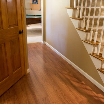 Family Room Carpet & Vinyl Plank