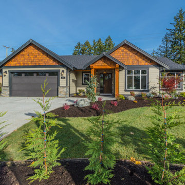 Custom Contemporary Craftsman Home