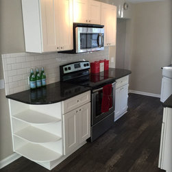Colorado White Shaker Kitchen Cabinets - 10 Foot Run - Kitchen Cabinetry
