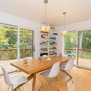 East Hampton cottage Dining room