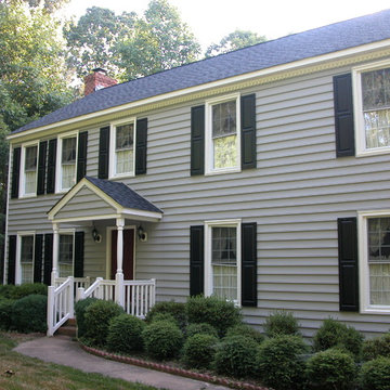 In-laws Suite & Garage Addition before front elevation