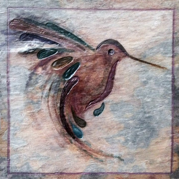 Kitchen Backsplash Tile - Hummingbird Artisan stone tile