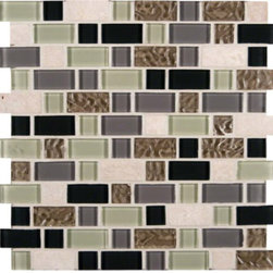 Stonecrest Interlocking Mosaic - Mosaic Tile