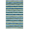 Visions Ii Painted Stripes 4313/03, Cool, 3'6"x5'6"