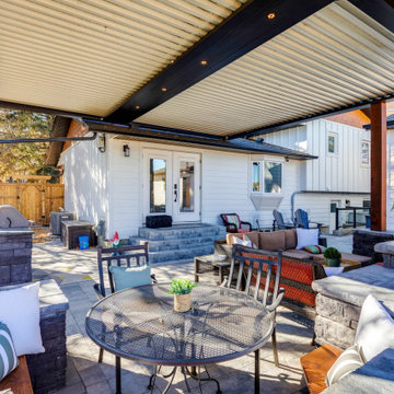 Custom Adjustable 2 Zone StruXure Pergola on Timbers