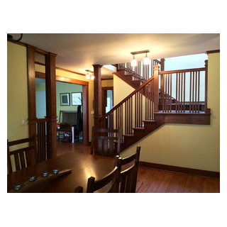 Craftsman Remodeling - Craftsman - Staircase - Chicago - by Roberts ...