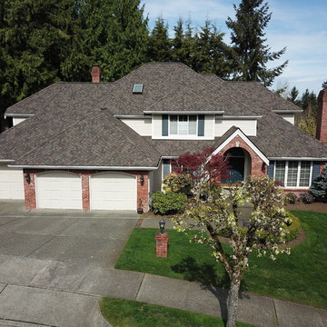 After Photo: CertainTeed Presidential TL Autumn Blend Asphalt Shingle Roof