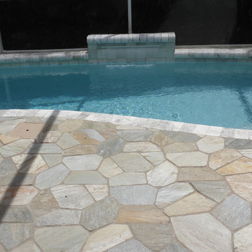 Stone Pool Deck