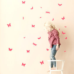 Mini Butterflies - Neon - Picture Frames