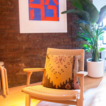 My Houzz: Rustic-Industrial Chic in a Manhattan Studio
