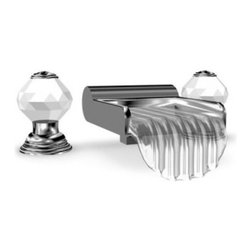 Altmans Crystal Widespread Lavatory Set - Bathroom Faucets And Showerheads