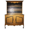 Traditional French Sideboard w Hutch (Antique Blue)
