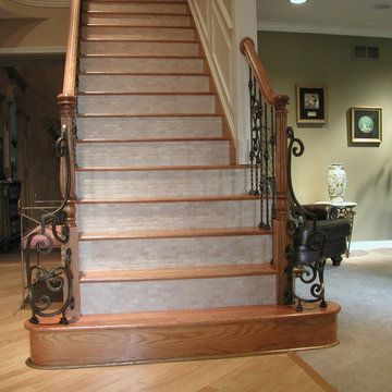 New Rail w/ Tuscan Iron Balusters in Woolwich Twp.