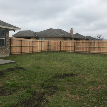 6’ cedar fence Drill Stem post