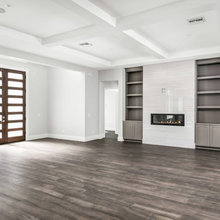 Modern fireplace