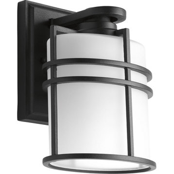 Progress Lighting 1-100W Medium Wall Lantern, Black