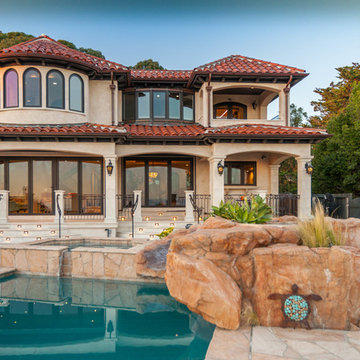 Mediterranean Front Yard