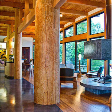 Ucluelet House | Heavy-timber Structure