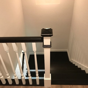 Espresso Traditional Staircase