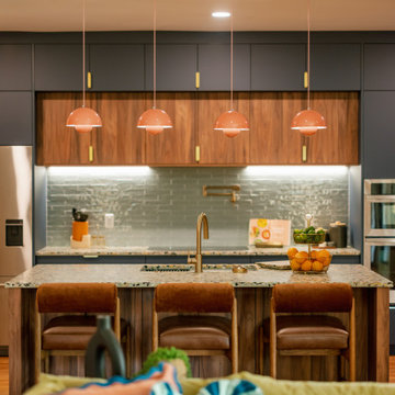 Vibrant Mid Century Modern Home