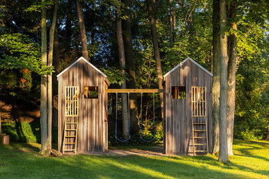 Sustainable Twin Treehouses