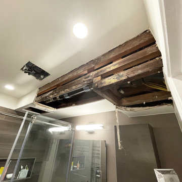 Water Damaged Ceiling Restoration