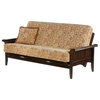 Night and Day Venice Futon Frame - Queen | Rosewood | Drawers Included
