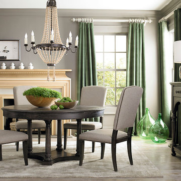 Emporium Round Dining Table by Bassett Furniture