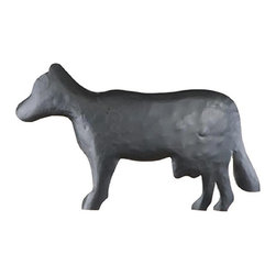 Country Cow Metal Wall Hanger - Metal Wall Art