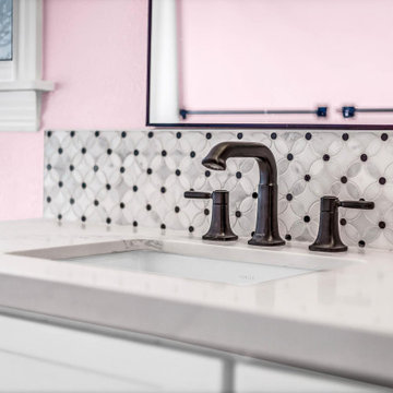 A Perfect Blend of Charm & Modern Design – Bathroom Remodel