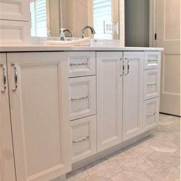 Showplace EVO Master Bath & Vanity in Edgewater White Dove