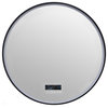 Cirque Round LED Mirror, 30", Bluetooth