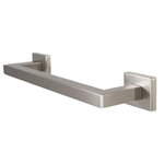 Preferred Bath Accessories - Primo 18" Mitered Towel Bar, Brushed Nickel - Preferred Bath Accessories, Inc. is known for its innovative product designs and service excellence. The Primo Collection features fresh, contemporary but timeless styles. Made from superior quality materials, these products are durable, easy to install, and competitively priced.