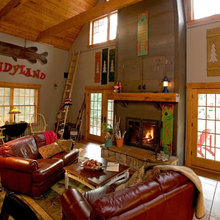 Fireplace lovesests
