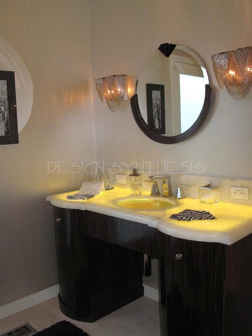 Art Deco Powder Room