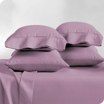Bare Home Microfiber Pillowcases - Multi-Pack, Lavender, Standard, Set of 4