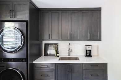 Inspiration for a laundry room remodel in Other