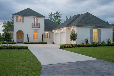 Modern exterior home idea in Jackson