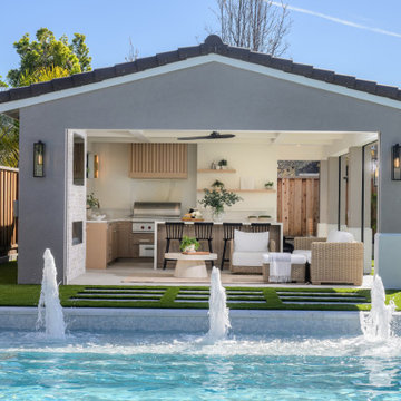 Luxe Poolside Haven