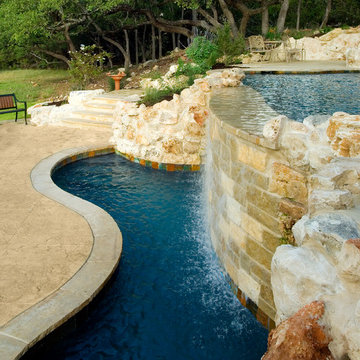 Cordillera Ranch Vanishing Edge Pool/Spa/Outdoor Living/Landscape