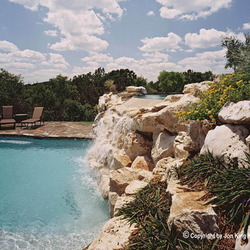 San Antonio Multi-Level Pool/Spa/Landscape