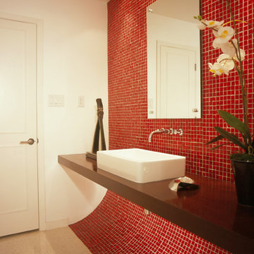 A mid-century bathroom renovation