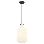 Innovations Lighting - Innovations Lighting 493-1S-BK-G501-12 Lowell, 1 Light Mini Pendant Industri - Innovations Lighting Lowell 1 Light 12 inch BrusheLowell 1 Light Mini  Matte BlackUL: Suitable for damp locations Energy Star Qualified: n/a ADA Certified: n/a  *Number of Lights: 1-*Wattage:100w Incandescent bulb(s) *Bulb Included:No *Bulb Type:Incandescent *Finish Type:Matte Black