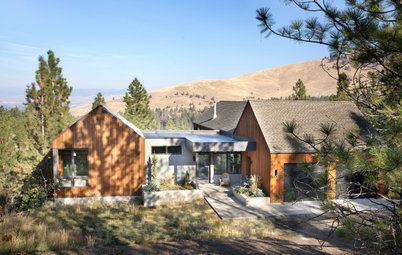 Houzz Tour: Modern Home With Awesome Views in Big Sky Country