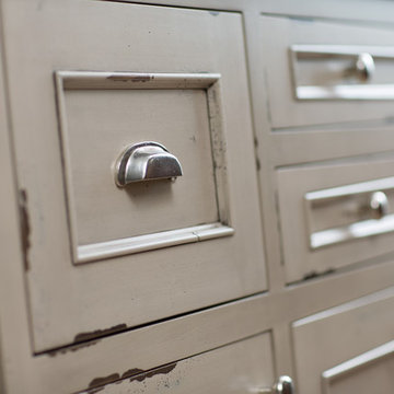 Heritage Paint Kitchen Island