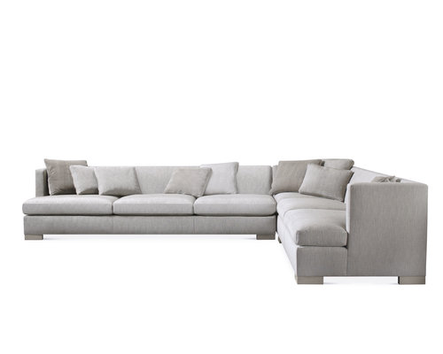 The Barbara Barry Collection Social Scene Sectional Baker Furniture Sofas