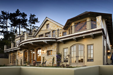 Elegant two-story exterior home photo in Other